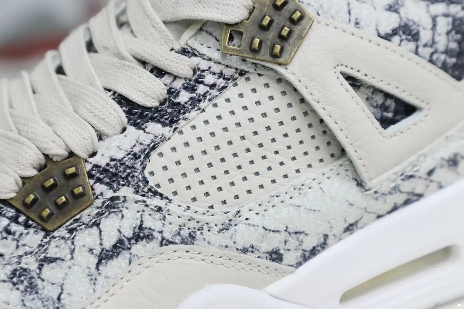 Jordan 4 snakeskin Air Jordan retro Kimikick 0620